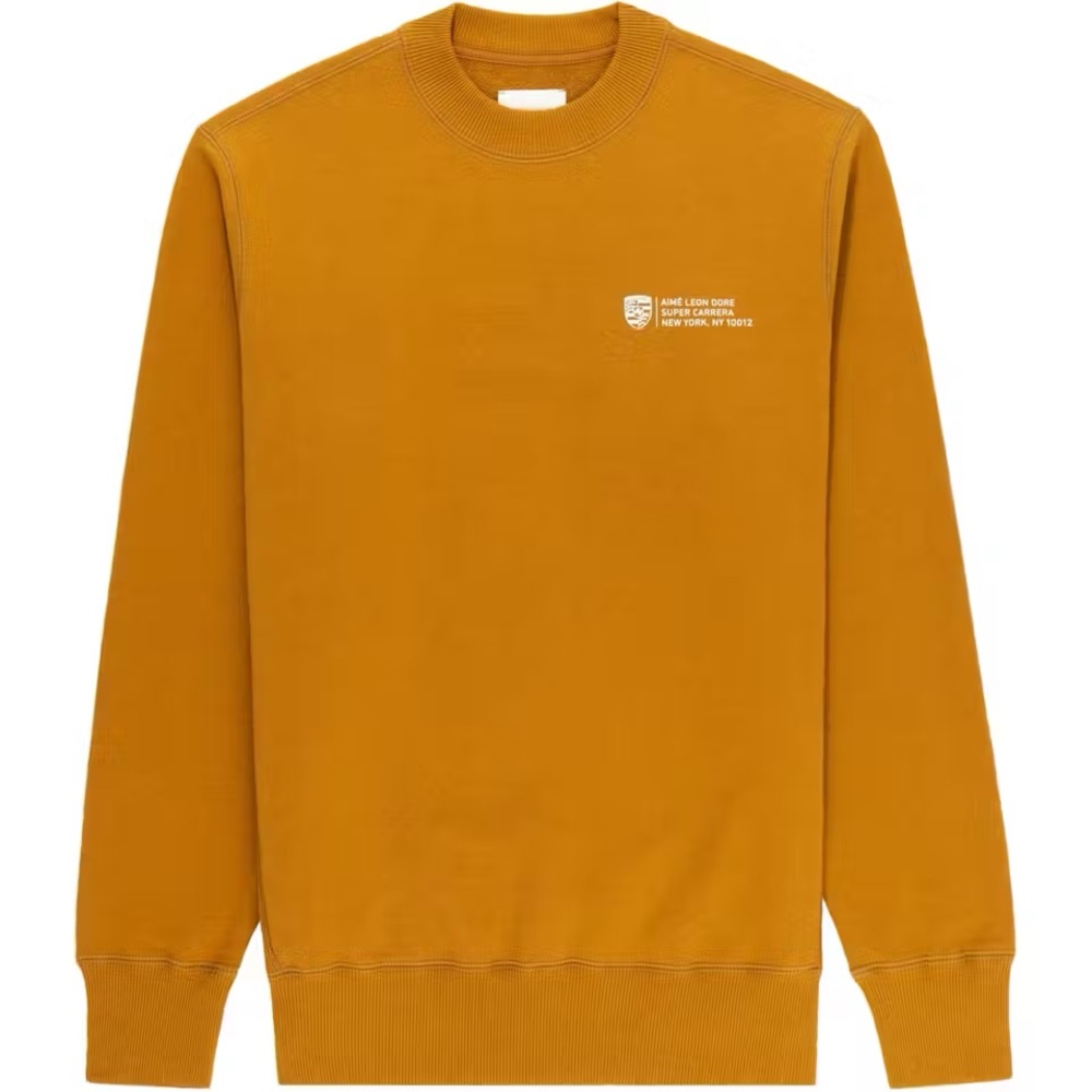 Men's Mustard Crewneck Sweater